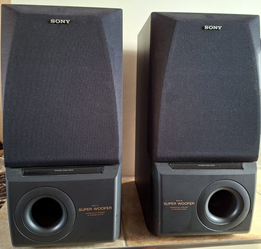 Sony speakerset 4-delig SS-LB555AV + SS-SR120 + Super Woofer, Ophalen, Gebruikt, Sony