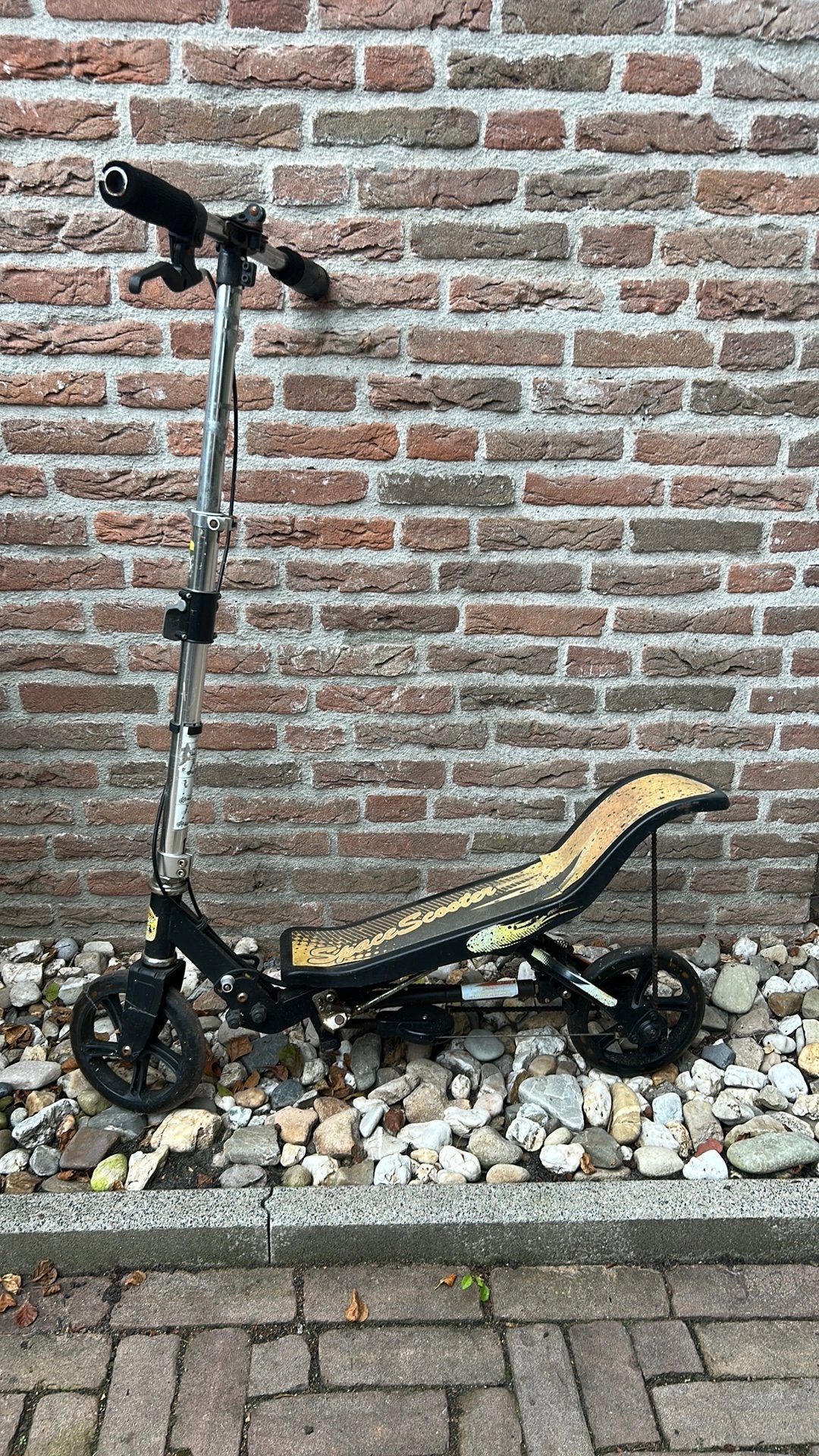 Space scooter step, Fietsen en Brommers, Steps, Ophalen of Verzenden, Gebruikt, Gewone step