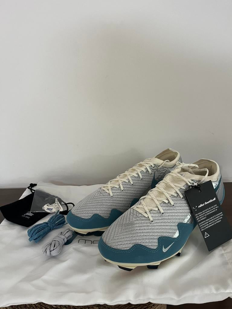 Patta x Nike Mercurial Vapor 16 Elite 'Noise Aqua' maat 43, Kleding | Heren, Ophalen of Verzenden, Zo goed als nieuw, Blauw