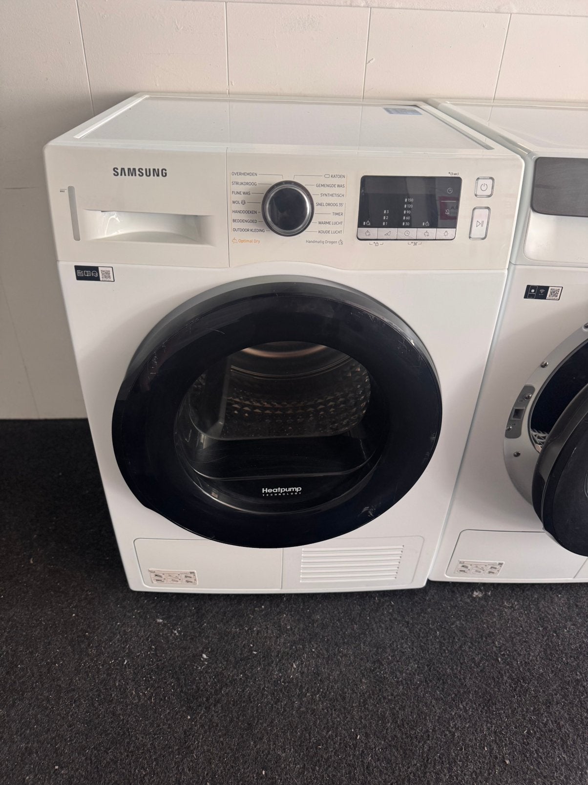 SAMSUNG WARMTEPOMPDROGER 9 KG A+++ met 1 jaar garantie