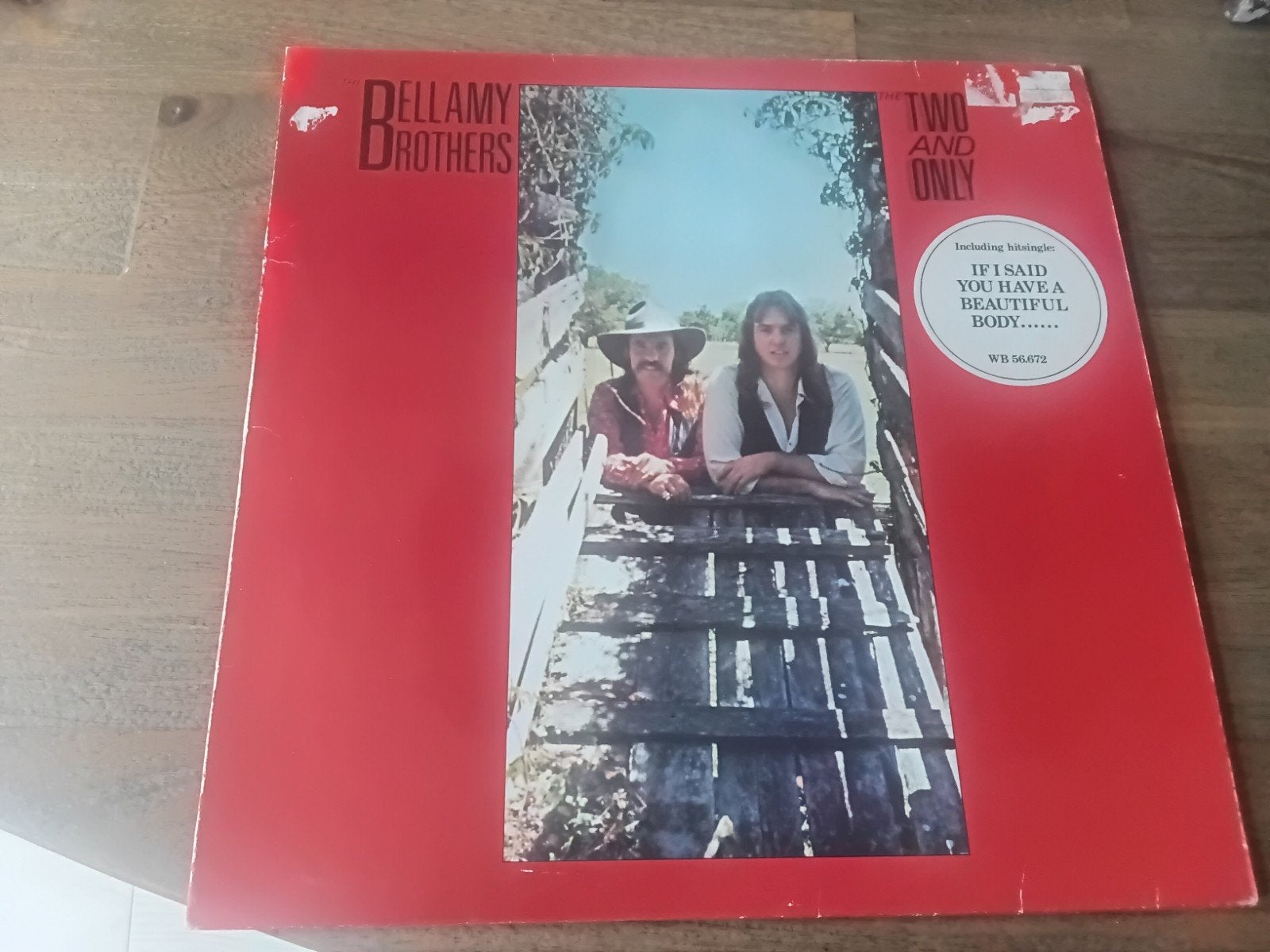 The Bellamy Brothers-The Two and Only lp uit 1979, Ophalen of Verzenden, Gebruikt, 12 inch