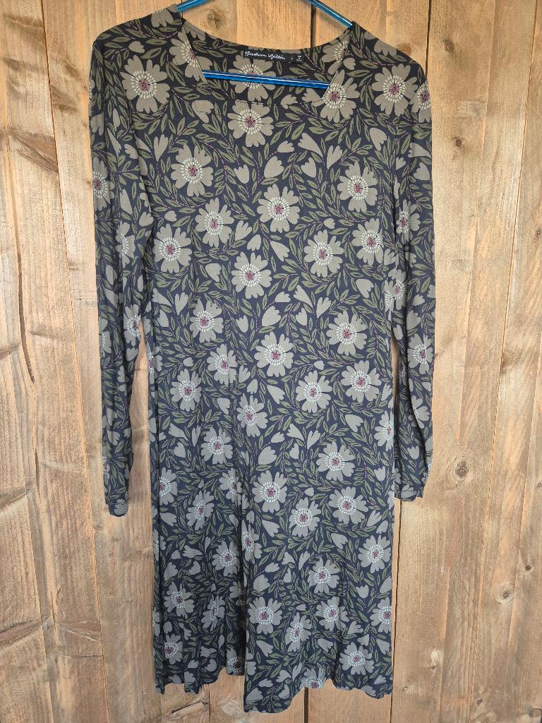 Gudrun Sjoden winterflowers dress size L, Kleding | Dames, Jurken, Overige kleuren, Maat 42/44 (L), Nieuw, Ophalen of Verzenden