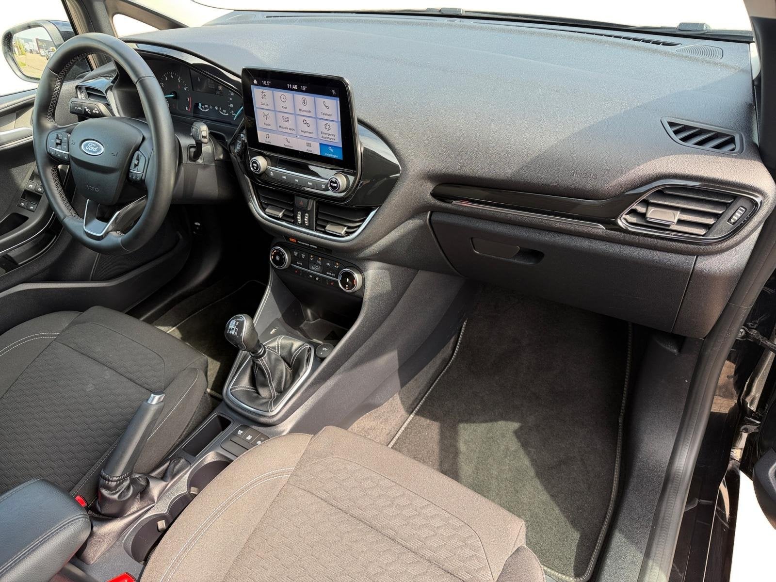 Ford Fiesta 1.0 EcoBoost Hybrid Titanium | Dealer onderhoude, Auto's, Ford, 12 maanden, Gebruikt, Origineel Nederlands, Handgeschakeld
