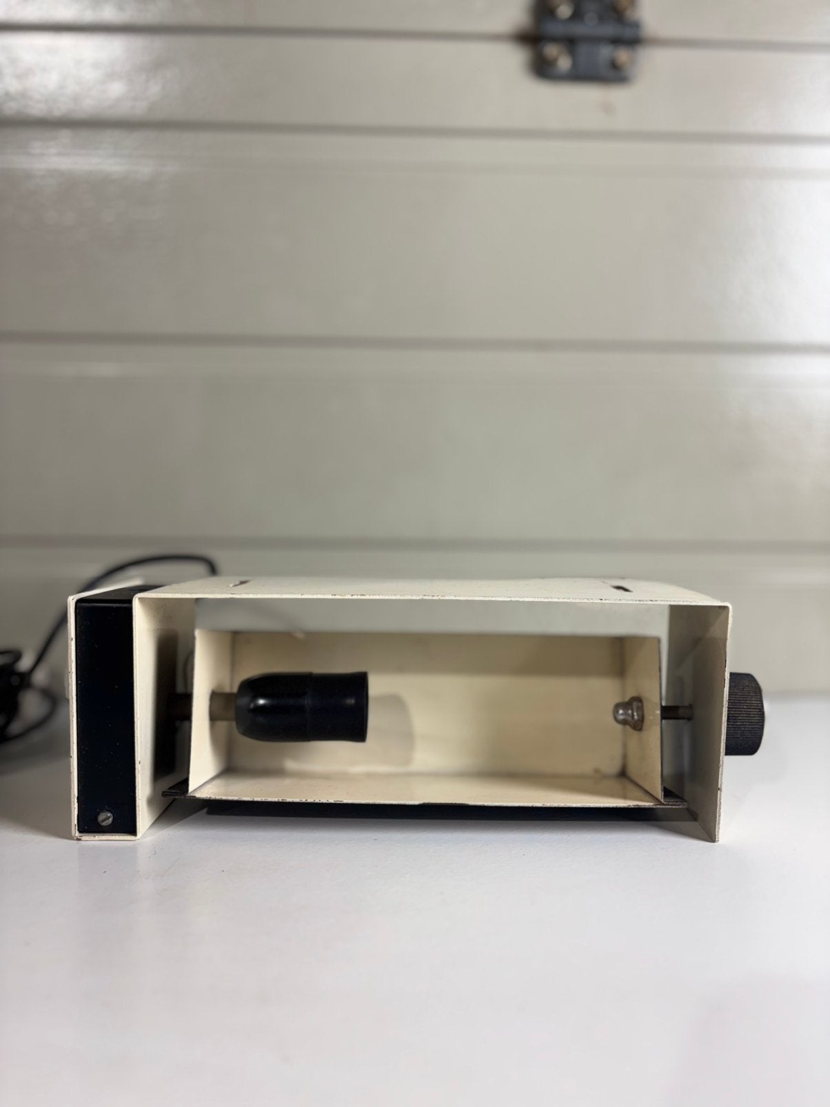 Vintage Hiemstra Evolux wand-/bedlampje – jaren 50, Ophalen of Verzenden