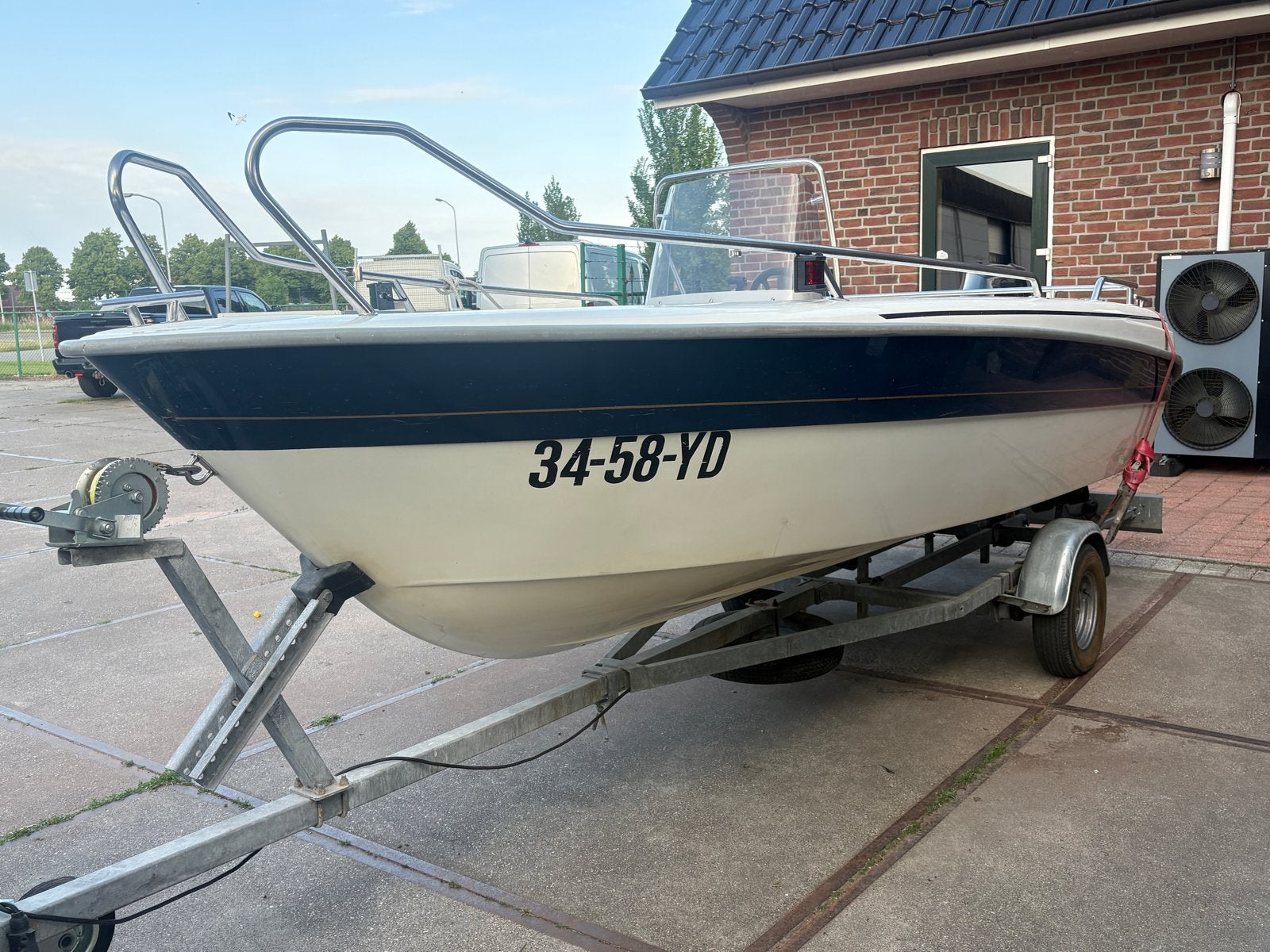 Yamarin 4300 Consoleboot met Trailer, Ophalen, Overige merken, Gebruikt, 4 m