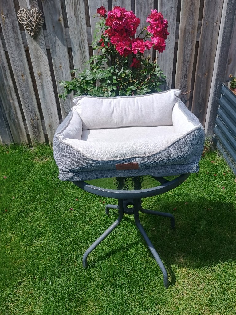 Te koop zeer mooi stevige hondenmand, Dieren en Toebehoren, Ophalen of Verzenden, Zo goed als nieuw, Stof