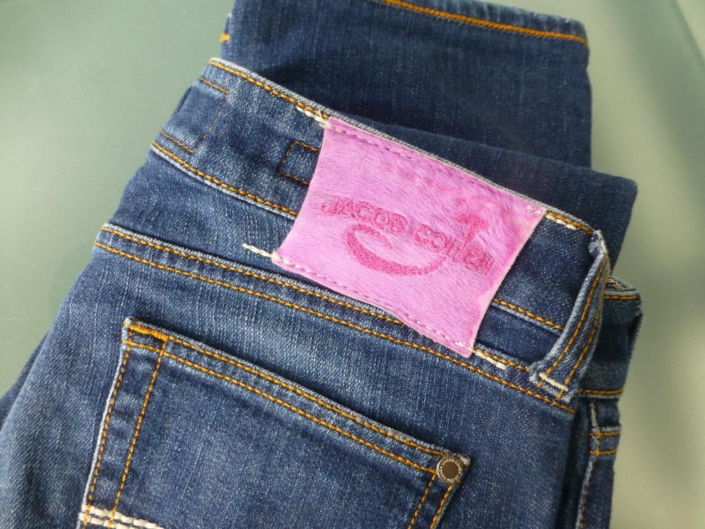 Handgemaakte Jacob Cohen 711. Jeansmaat 30, Blauw, Ophalen of Verzenden, Zo goed als nieuw, W30 - W32 (confectie 38/40)