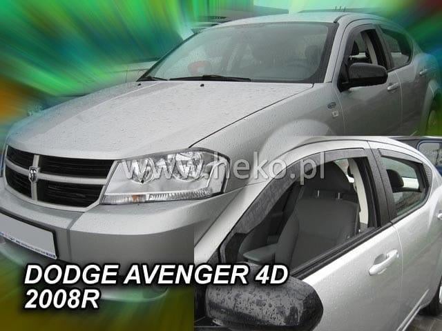 Dodge Avenger donker tint zijwindschermen visors fender, Ophalen of Verzenden, Nieuw