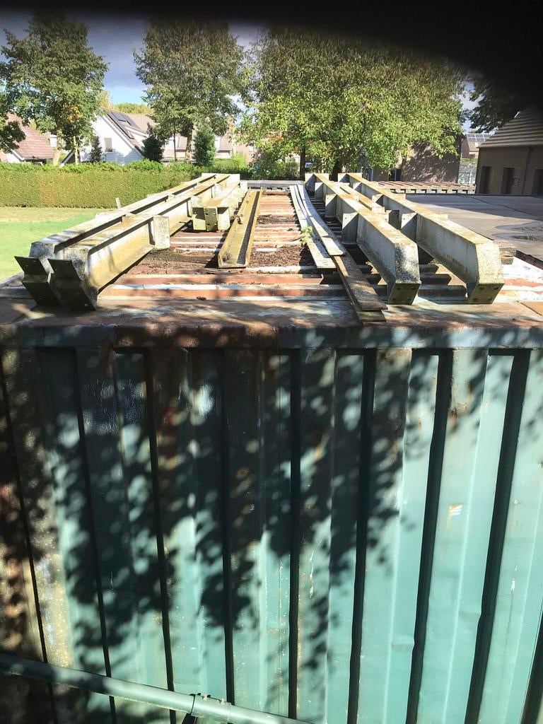 IJzeren spanten, Tuin en Terras, Ophalen, Zo goed als nieuw, Metaal, Overige typen