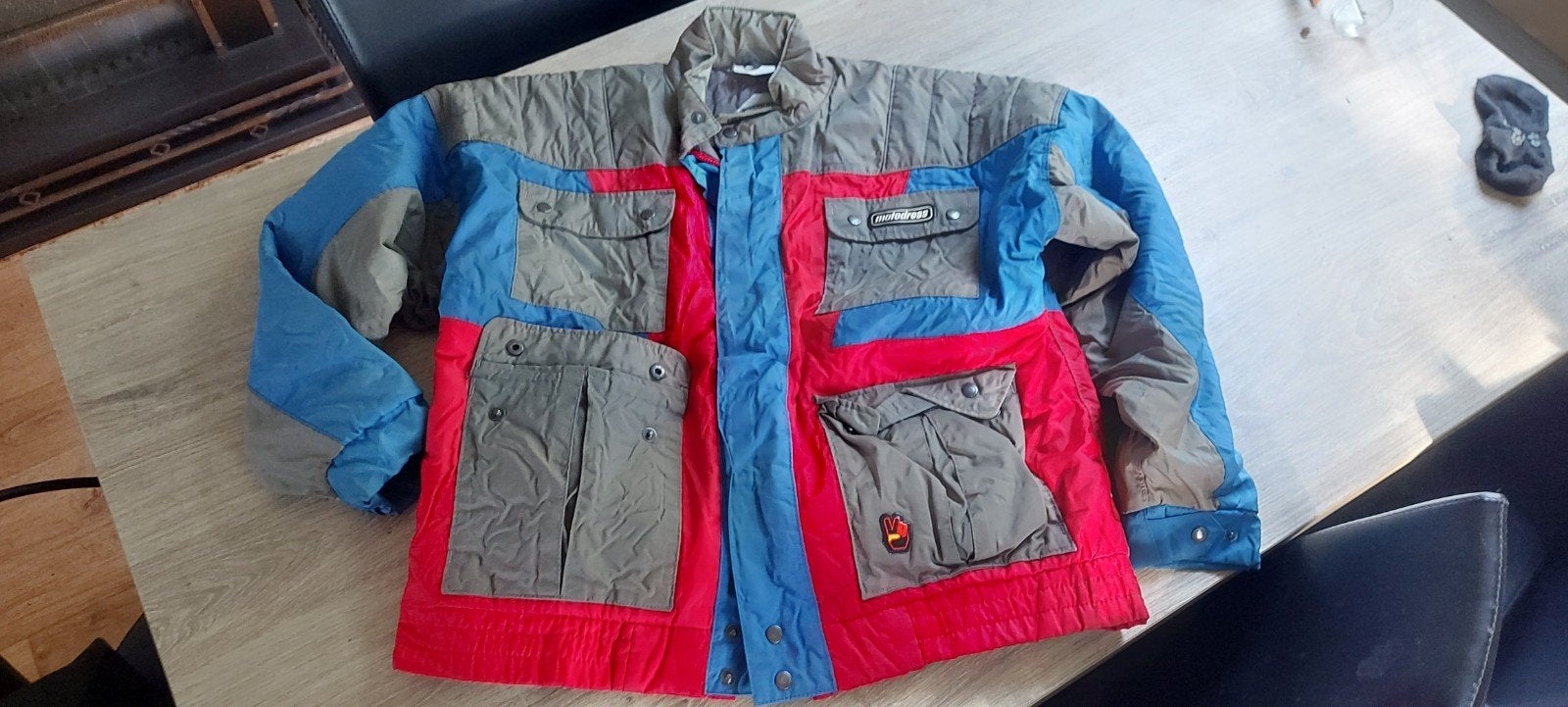 Motor jas xl, Ophalen, Tweedehands, Jas | textiel