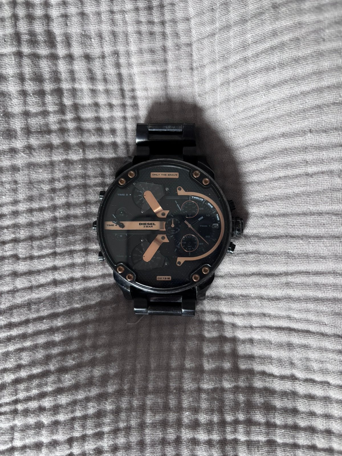 Diesel Horloge DZ7312 heren Horloge, Overige merken, Staal, Staal, Polshorloge