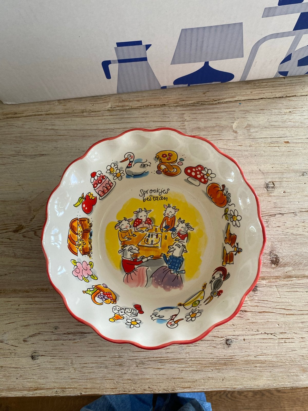 Blond Amsterdam Efteling schaal - Nieuw in bubbelplastic, Ophalen, Nieuw, Gebruiksvoorwerp