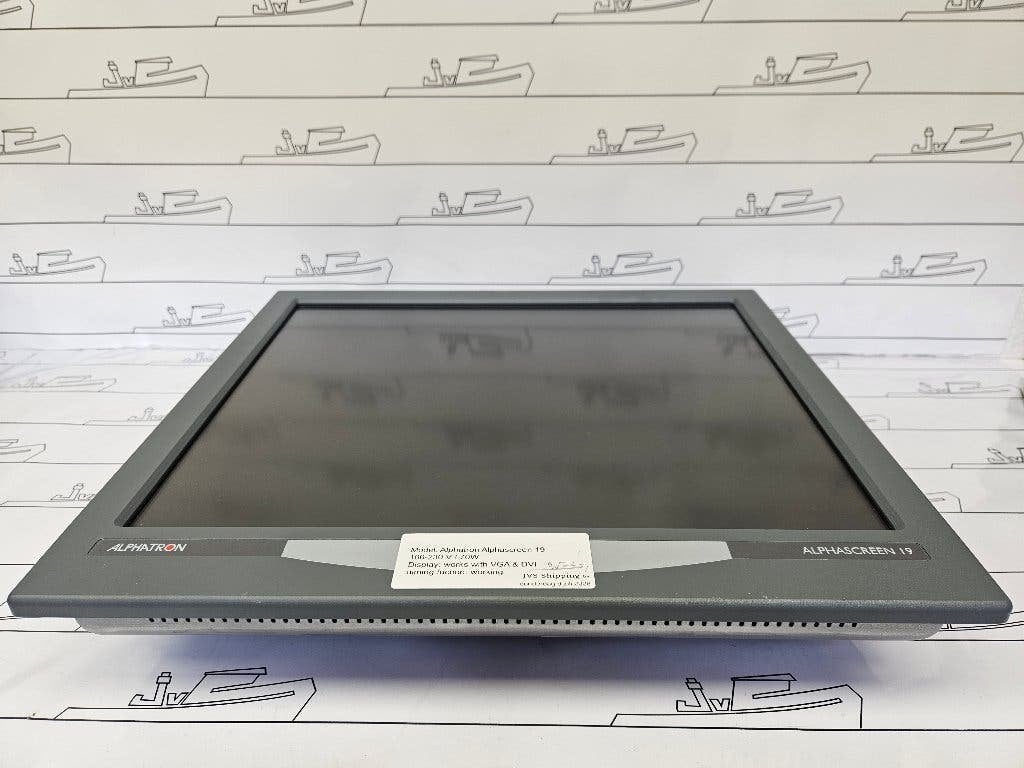 Alphatron AlphaScreen 19 inch maritiem display monitor, Watersport en Boten, Info@alphatronmarine.com, Gebruikt, Schaardijk 23, 3074 JG Rotterdam