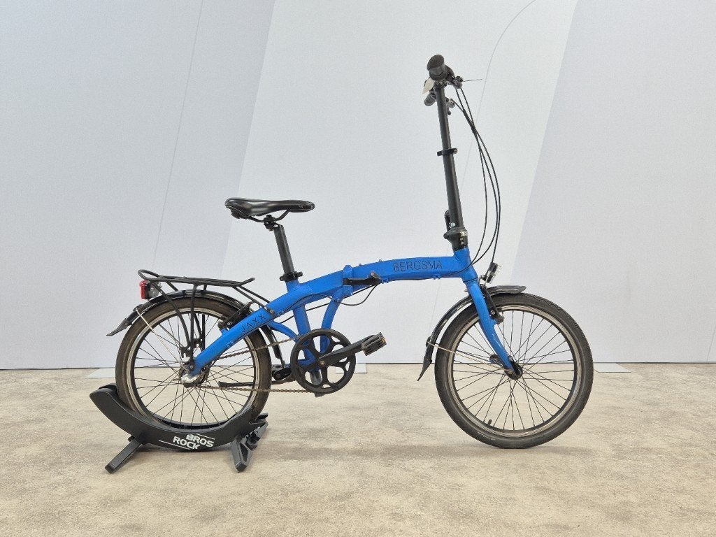 Bergsma JAXX Vouwfiets 2023 | Opvouwbaar | Blauw, Fietsen en Brommers, Info@al45export.nl, Gebruikt, Bergsma JAXX Vouwfiets 2023