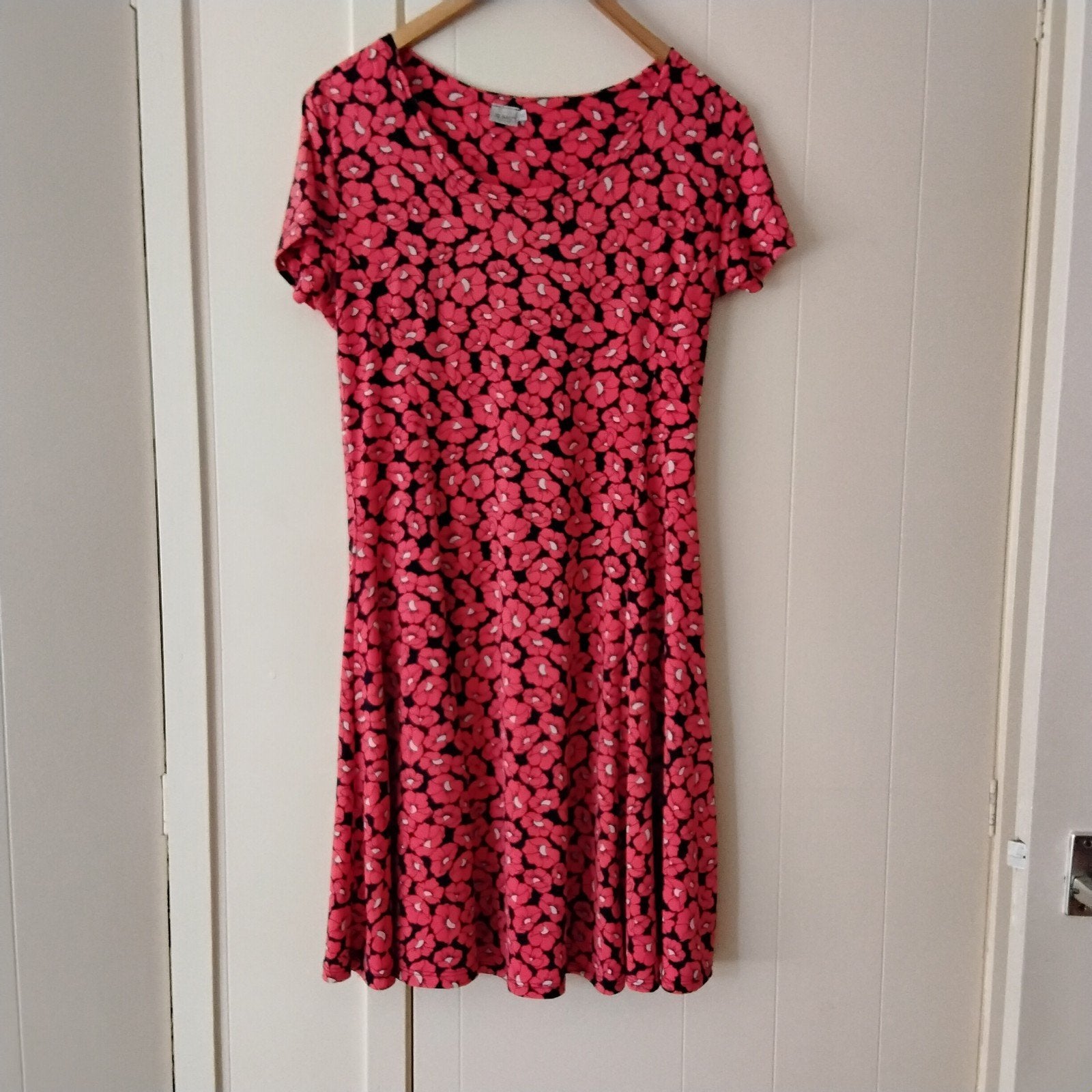 Iz Naiz vrolijke klaprozen zomer jurk XL, Kleding | Dames, Jurken, Maat 46/48 (XL) of groter, Iz Naiz, Ophalen of Verzenden, Zo goed als nieuw
