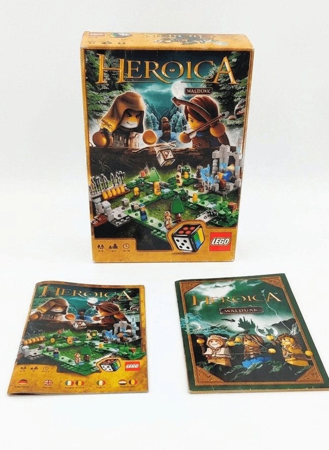 LEGO Heroica - Waldurk nr. 3858 doos, Lego, Ophalen of Verzenden, Zo goed als nieuw, Inclusief instructies