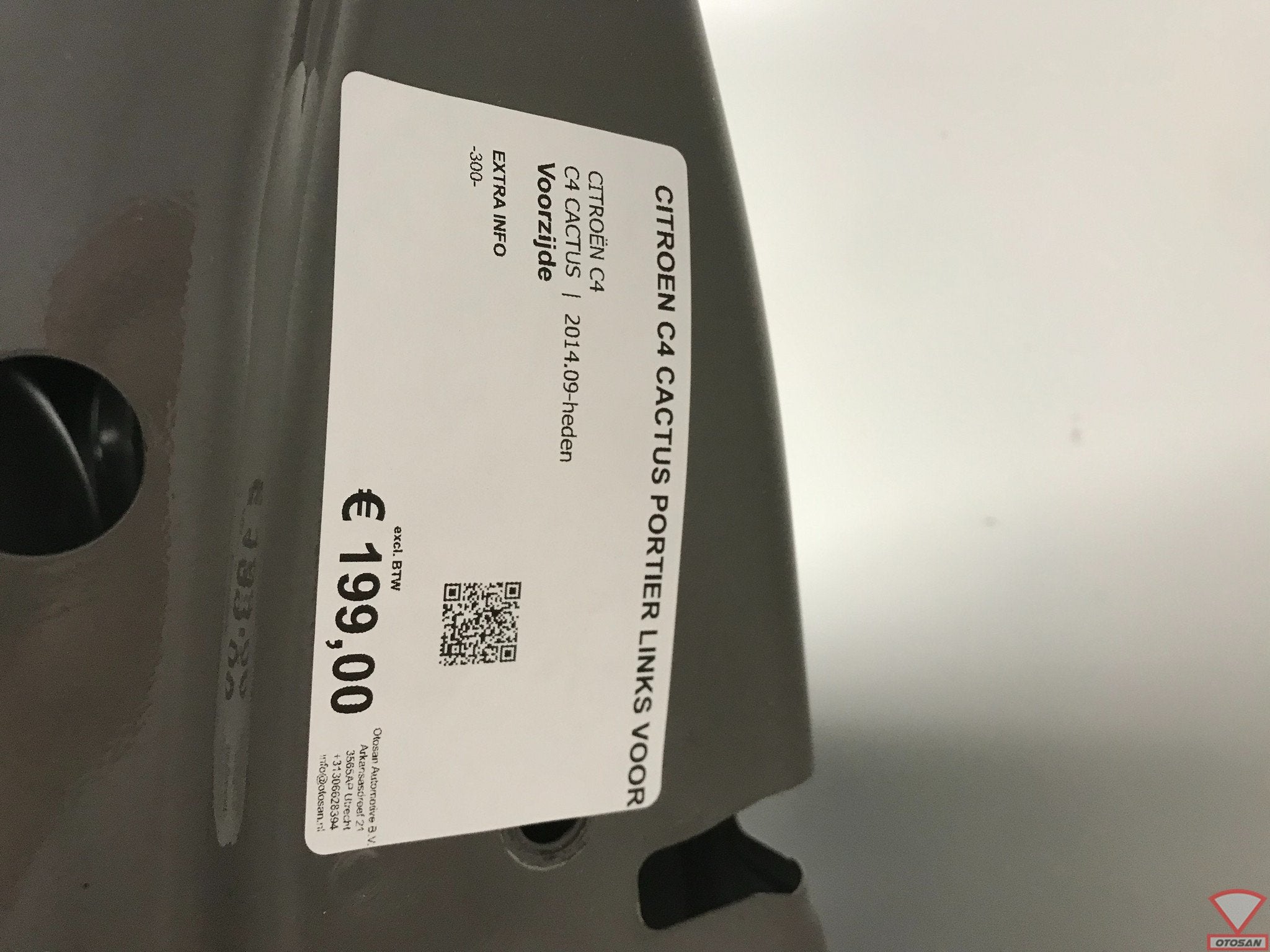 Citroen C4 Cactus Portier Deur Links Voor Origineel!, Gebruikt, Citroën, Ophalen of Verzenden, Taurusavenue 1
2132 LS  Hoofddorp, NL