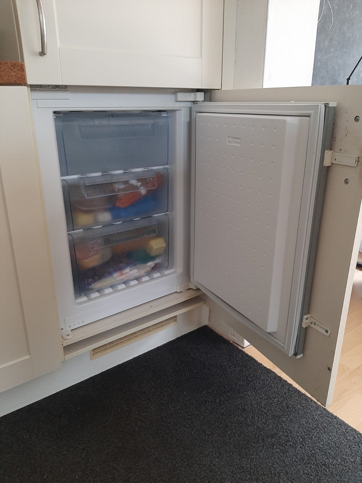 koelvriescombinatie inbouw, Bosch, 12 jaar oud, Ophalen, Minder dan 60 cm, 160 cm of meer, Zo goed als nieuw