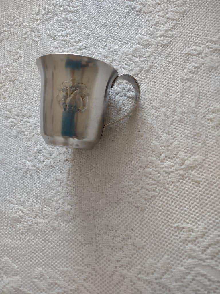 gero zilmeta kinderbeker met een konijntje, Antiek en Kunst, Ophalen of Verzenden