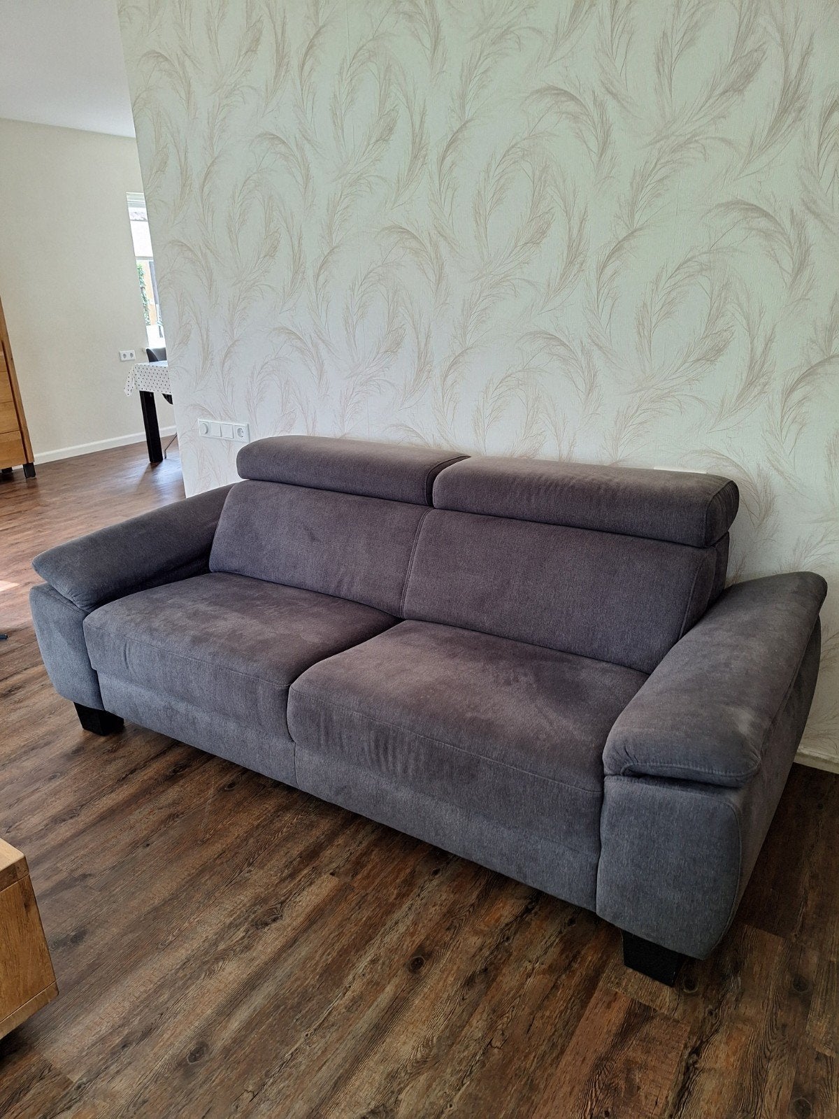 2,5 zits bank verstelbare rug, Huis en Inrichting, Ophalen, Gebruikt, Driepersoons, 75 tot 100 cm