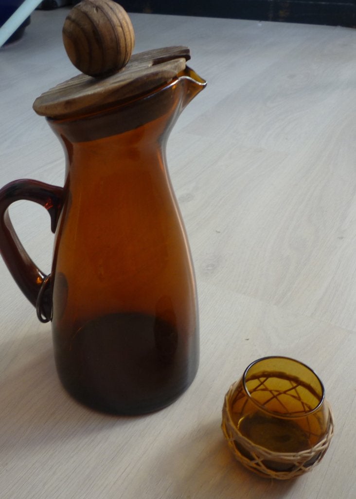 699 ORIGINELE SPAANSE SANGRIA KAN MET GLAASJE, Ophalen, Nieuw