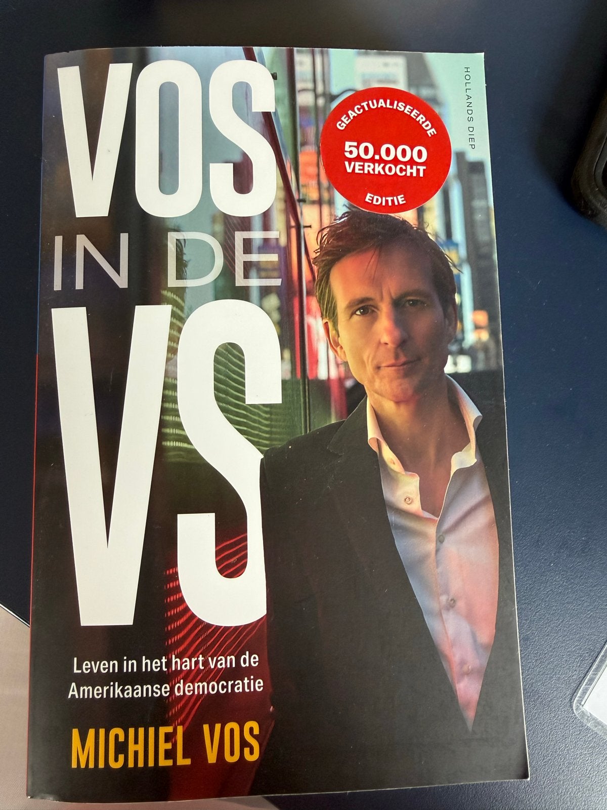 VOS in de VS - Michiel Vos (Geactualiseerde Editie), Ophalen, Zo goed als nieuw, Nederland