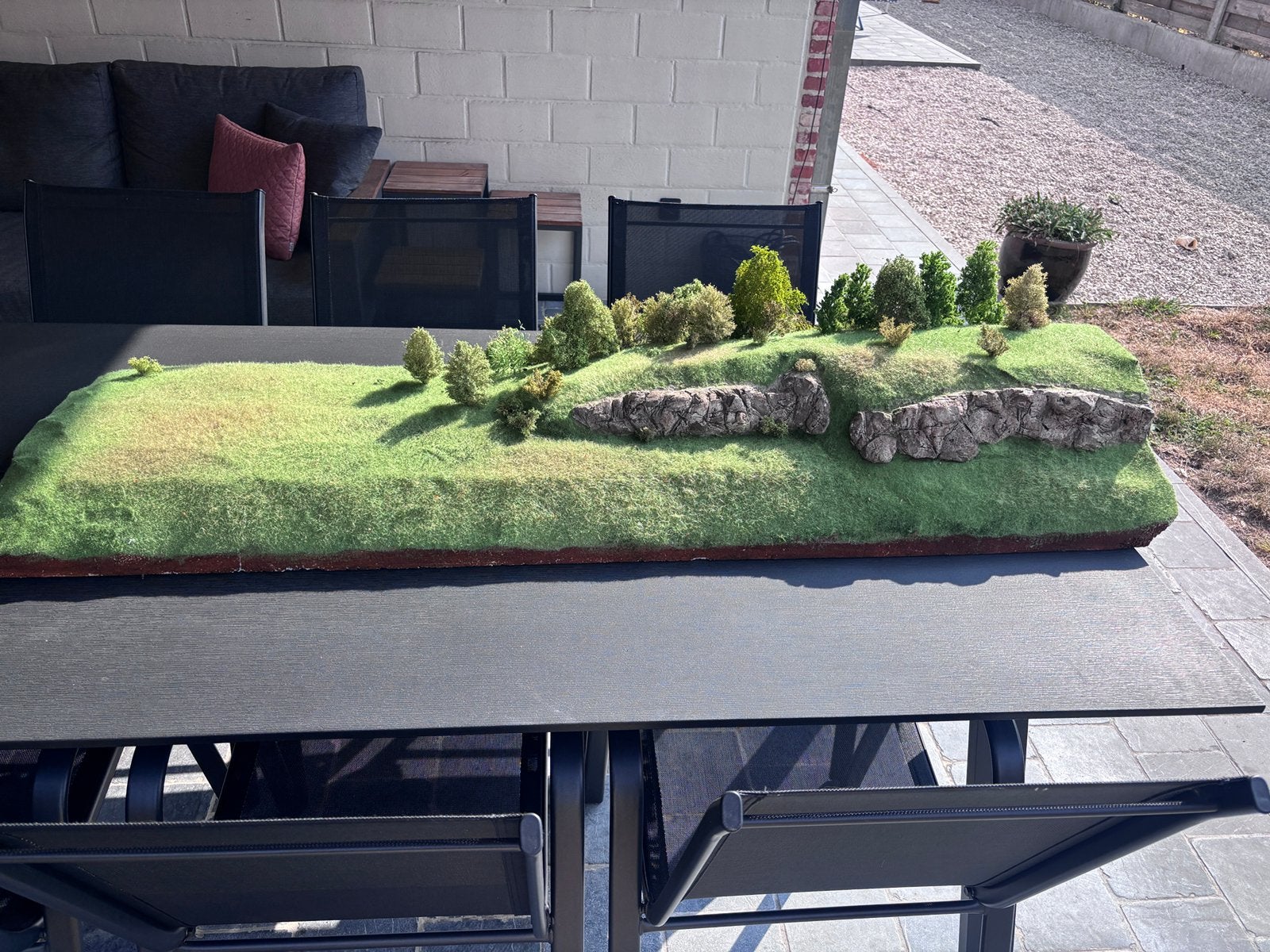 Diorama op schaal 1/43 - 1/18, Ophalen, Zo goed als nieuw