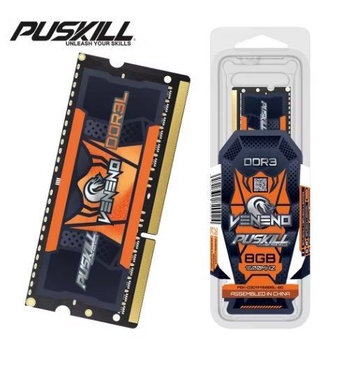 16GB ( 2x8GB) Puskill Veneno DDR3 geheugen, Computers en Software, RAM geheugen, Nieuw, DDR3, Ophalen of Verzenden, 1600 MHz