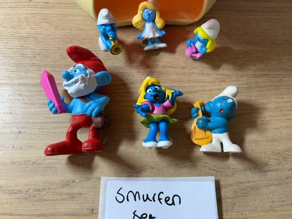 Peyo Smurfen Set, Ophalen of Verzenden, Gebruikt, Verschillende Smurfen