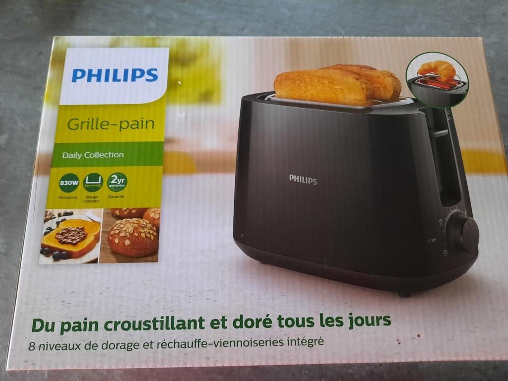 Philips broodrooster
Nieuw in de ongeopende verpakking, Witgoed en Apparatuur, Broodroosters, Ophalen of Verzenden, Nieuw