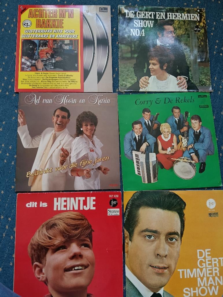 6 Nederlandstalige Lp's, Ophalen of Verzenden, Gebruikt, 12 inch, Levenslied of Smartlap