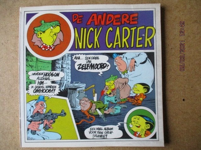 adv0256 nick carter, Boeken, Eén stripboek, Ophalen, Gelezen