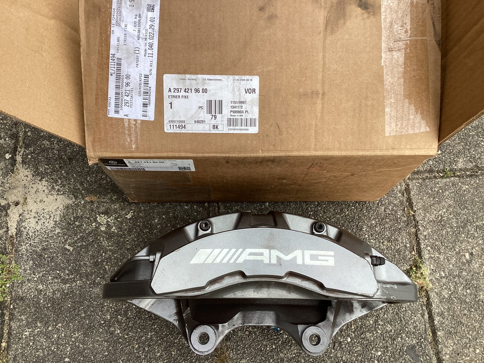 Mercedes AMG Remklauw A2974219600, Ophalen of Verzenden, Gebruikt, Mercedes-Benz