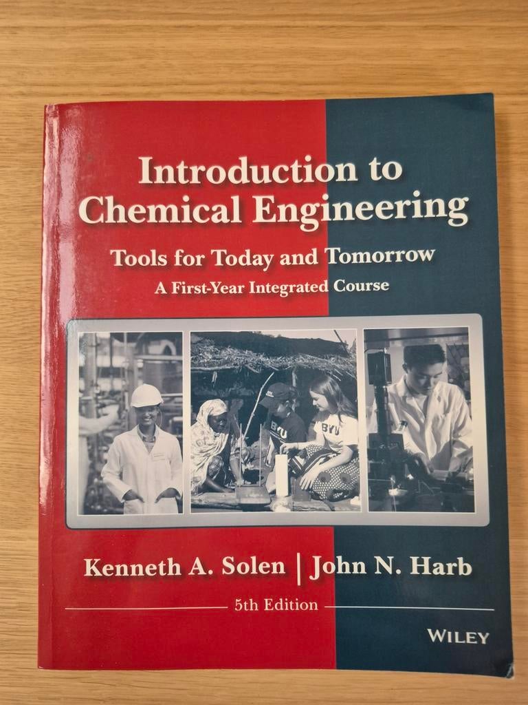 Introduction to chemical engineering, Ophalen of Verzenden, Beta, Zo goed als nieuw, WO