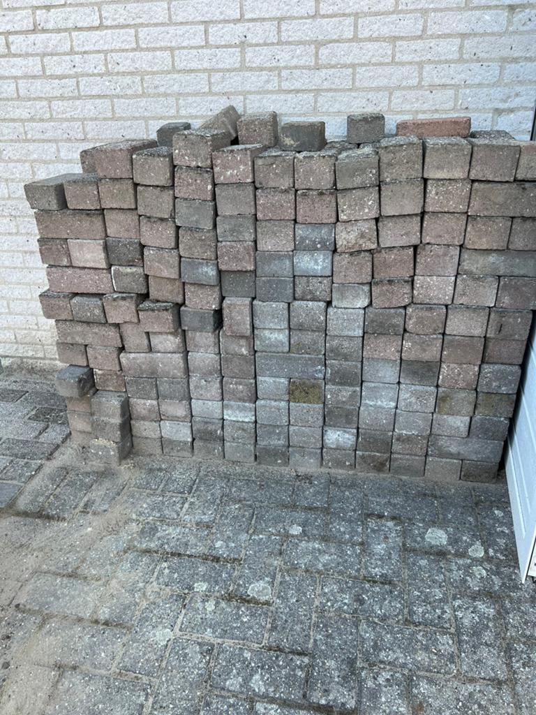 Gratis straatwerk, Ophalen, Gebruikt, Klinkers, Minder dan 5 m²