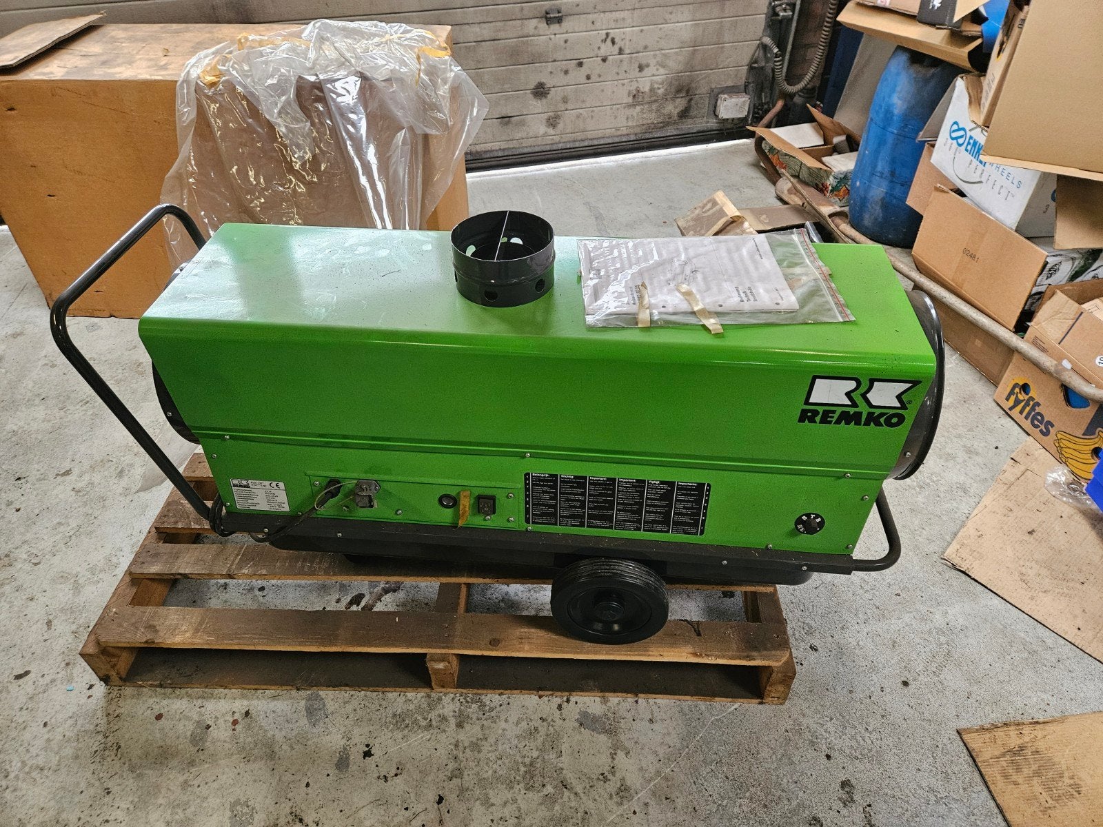 Remko AT 25 Oliegestookte Heater - 22,5 kW, Ophalen