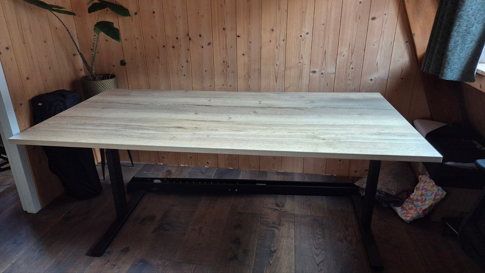 Groot professioneel bureau 90x180 - Zo goed als nieuw, Ophalen, Demontabel, Zo goed als nieuw