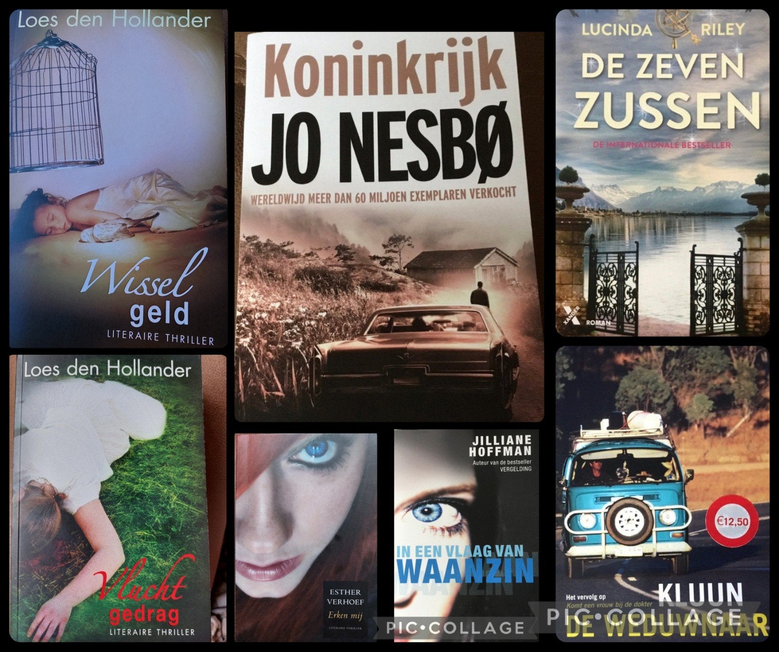 Lucinda Riley ,Loes den Hollander , Kluun - De Weduwnaar., Ophalen of Verzenden, Zo goed als nieuw