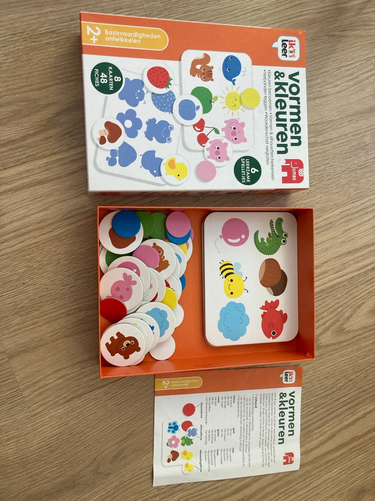 Jumbo Ik leer vormen & kleuren - Zo goed als nieuw, Ophalen of Verzenden, Zo goed als nieuw, Puzzelen