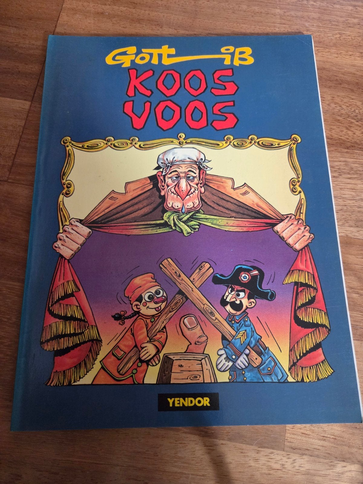 Koos Voos - Gottlib - Stripboek, Eén stripboek, Ophalen of Verzenden, Zo goed als nieuw, Gottlib