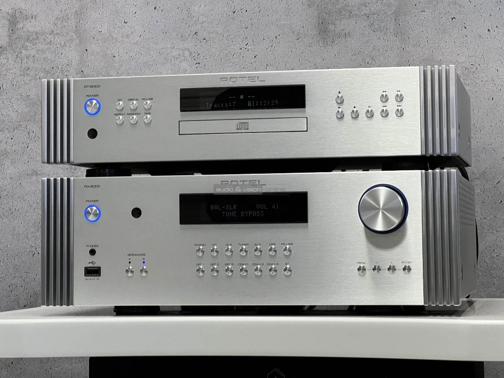 Rotel set RA6000 & DT6000 Diamond Series, Audio, Tv en Foto, Stereo-sets, Ophalen, Zo goed als nieuw, Overige merken