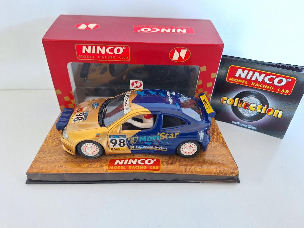 Ninco Renault Megane Cataluna Costa Brava 50161, Overige merken, Racebaan, Ninco, Ninco