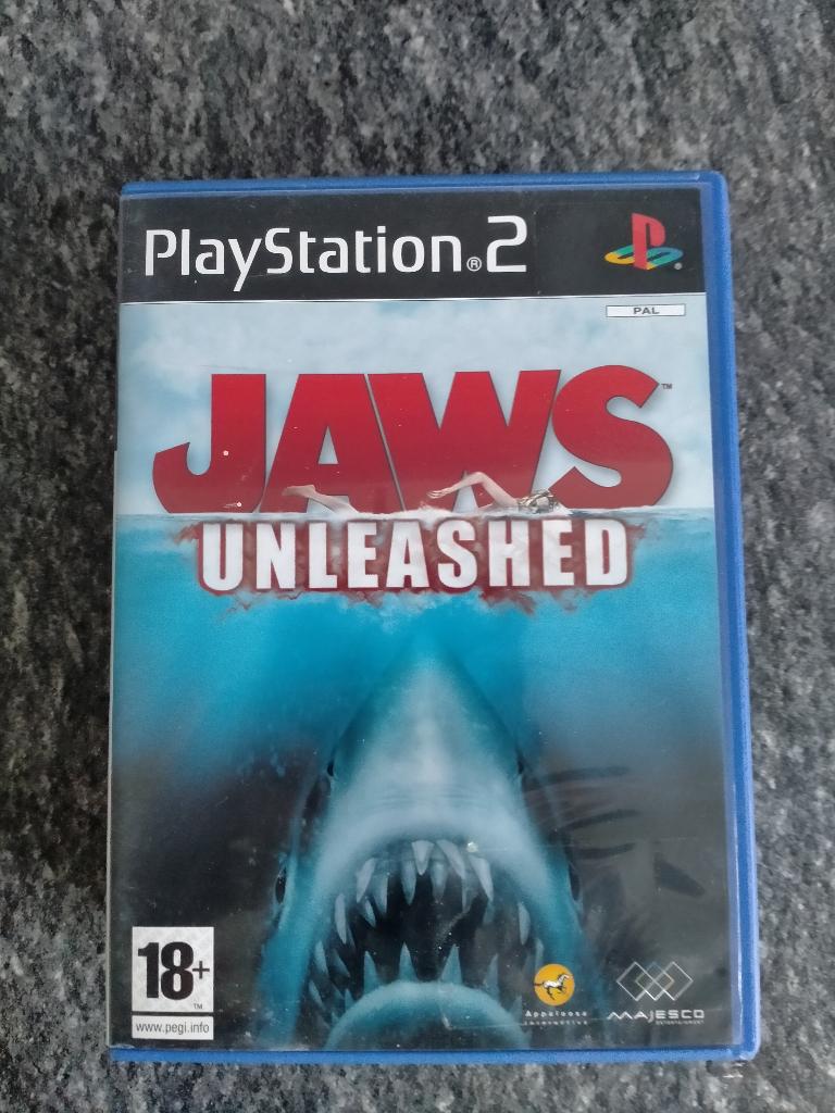 jaws unleashed playstation2 ps2, Spelcomputers en Games, Games | Sony PlayStation 2, Ophalen, Gebruikt, 1 speler, Racen en Vliegen