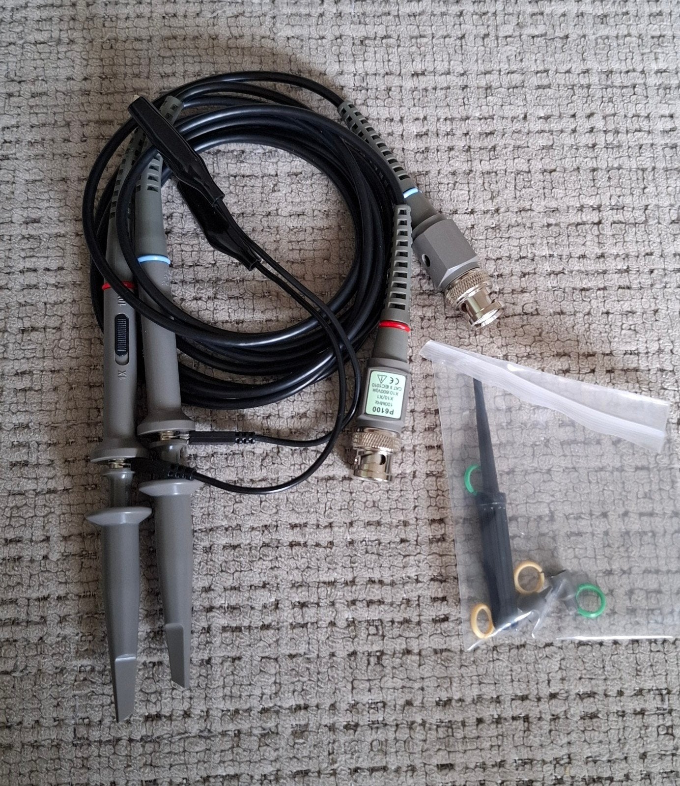Oscilloscoop Probes 100MHz X10/X1, Ophalen of Verzenden, Nieuw