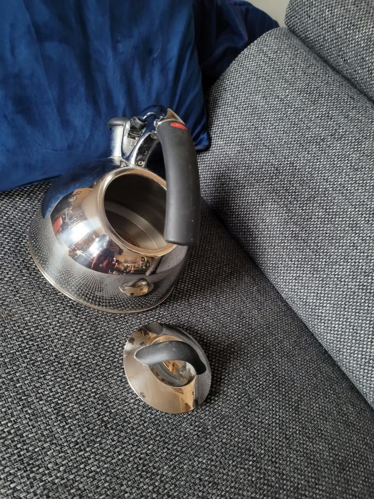 Fluitketel retro in prima staat, Ophalen of Verzenden, Zo goed als nieuw