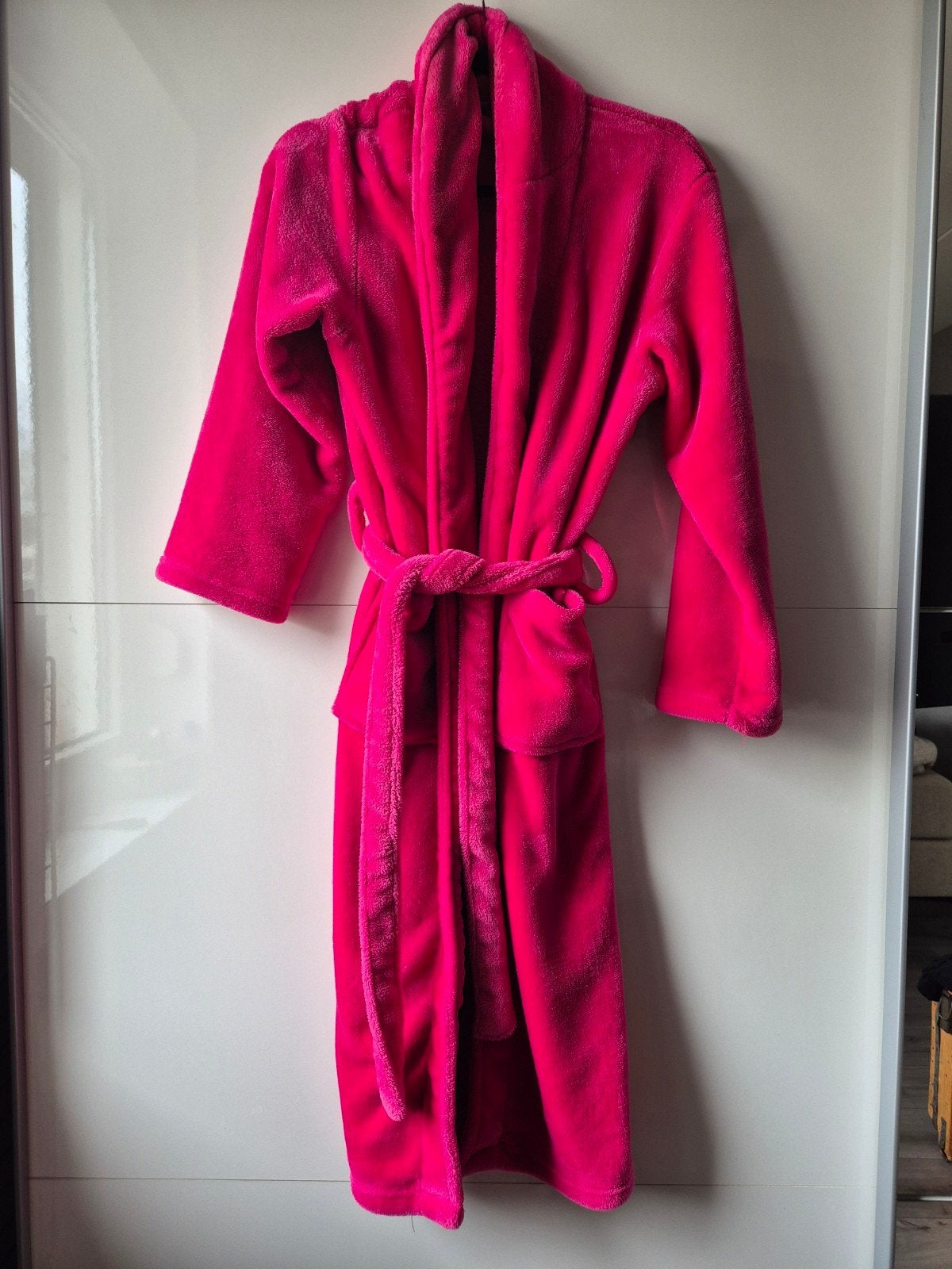 Ochtendjas / badjas roze - maat S/M, Kleding | Dames, Ophalen of Verzenden, Zo goed als nieuw, Maat 36 (S)