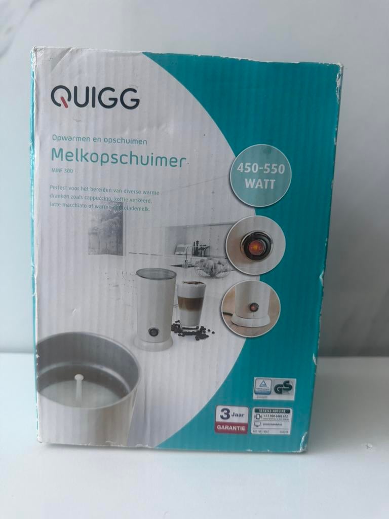 Neieuw melkopschuimer, Ophalen of Verzenden, Zo goed als nieuw, Metaal of Aluminium