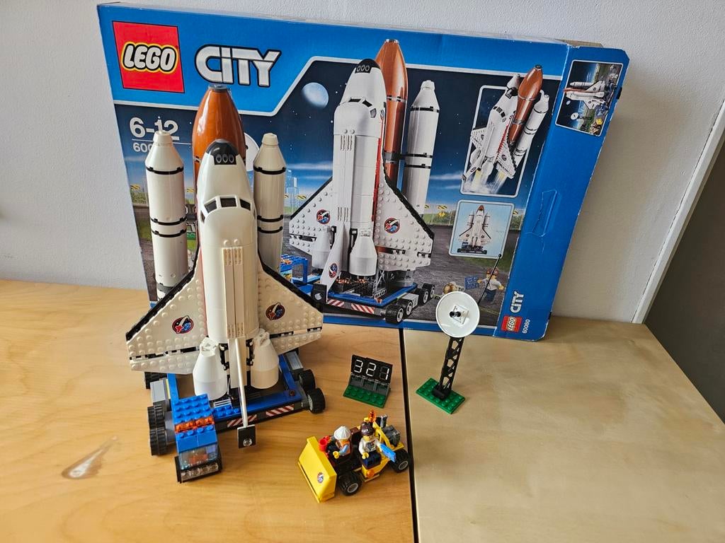 LEGO City 60080 Ruimtevaartuig met lanceerbasis, Kinderen en Baby's, Speelgoed | Duplo en Lego, City, Lego, Ophalen of Verzenden