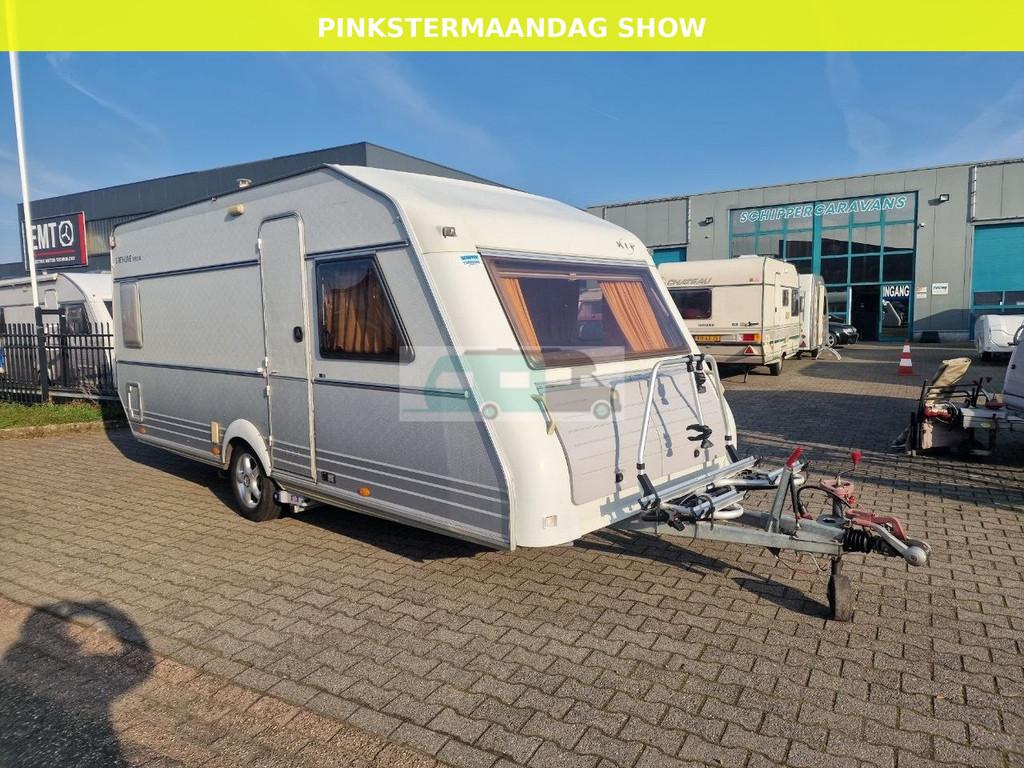 Kip greyline 50TDB (bj 2000), Caravans en Kamperen, Caravans, Kip, Bedrijf, Schokbreker, 6 tot 7 meter