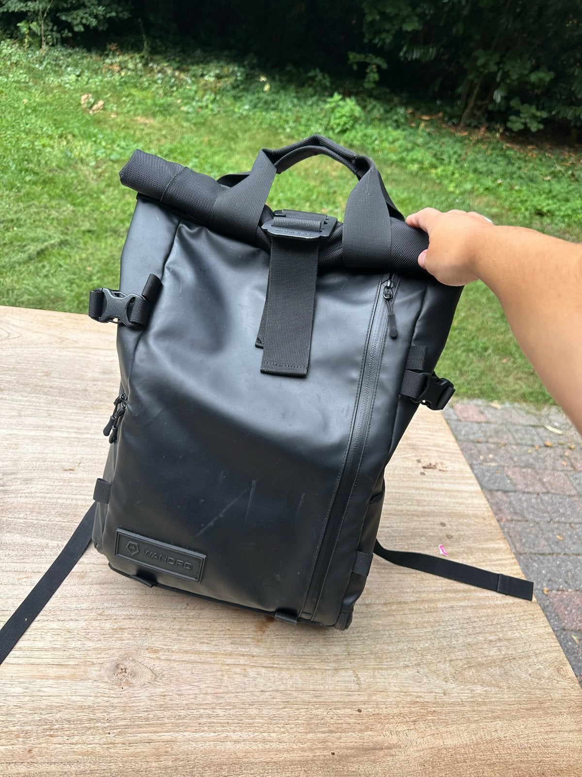Wandrd PRVKE 21L cameratas met camera cube, Ophalen, Gebruikt, Rugtas, Gevoerd